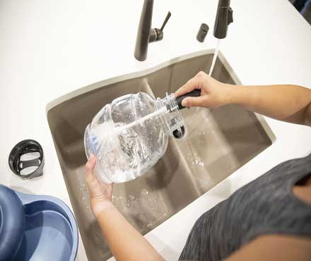 How To Clean A Pet-mates Gravity Pet Waterer