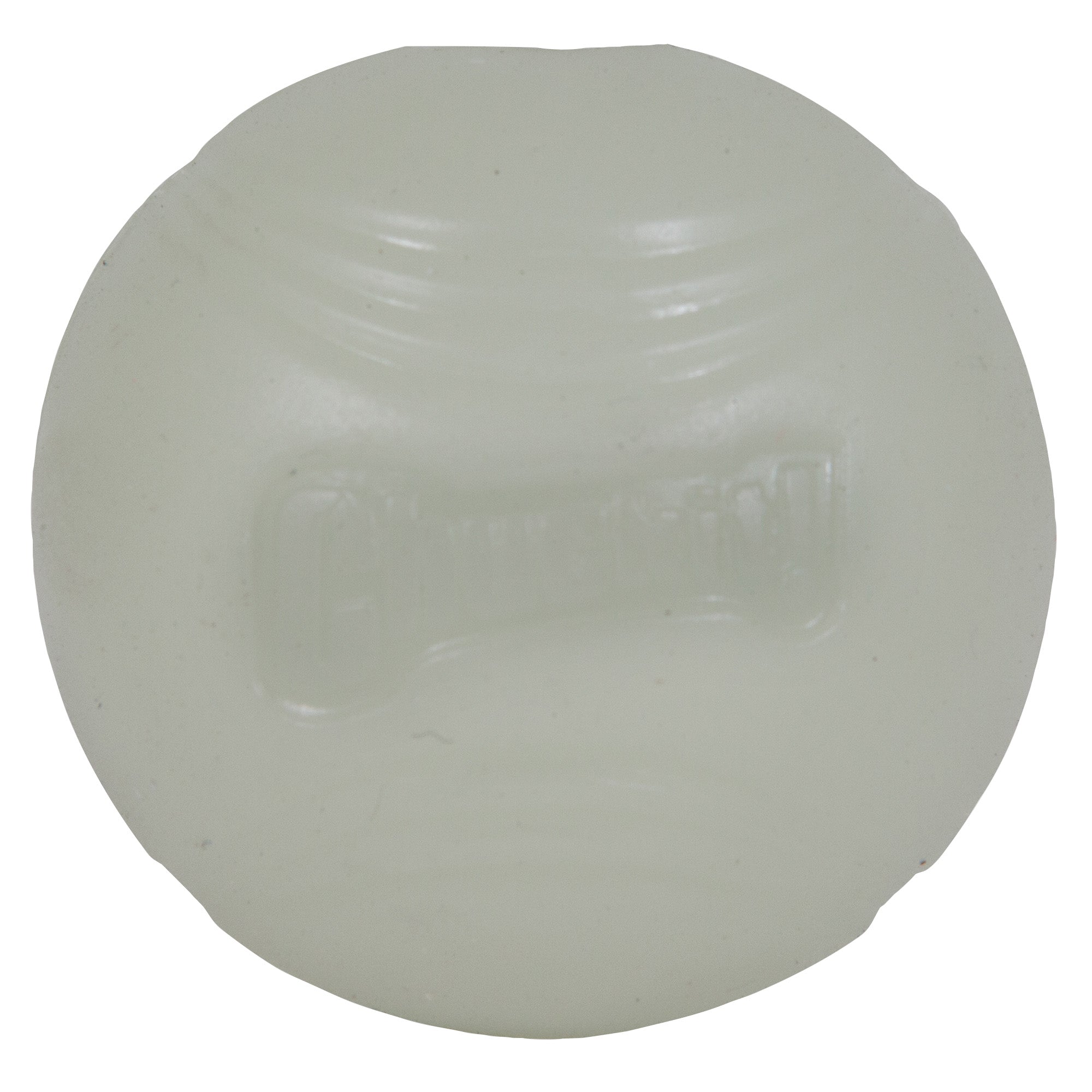 The Chuckit! Fetch Ball Medley Triple Pack by Chuckit includes a soft rubber fetch ball with a bone-shaped texture for an erratic bounce, light gray color, and gentle ridges for easy gripping.