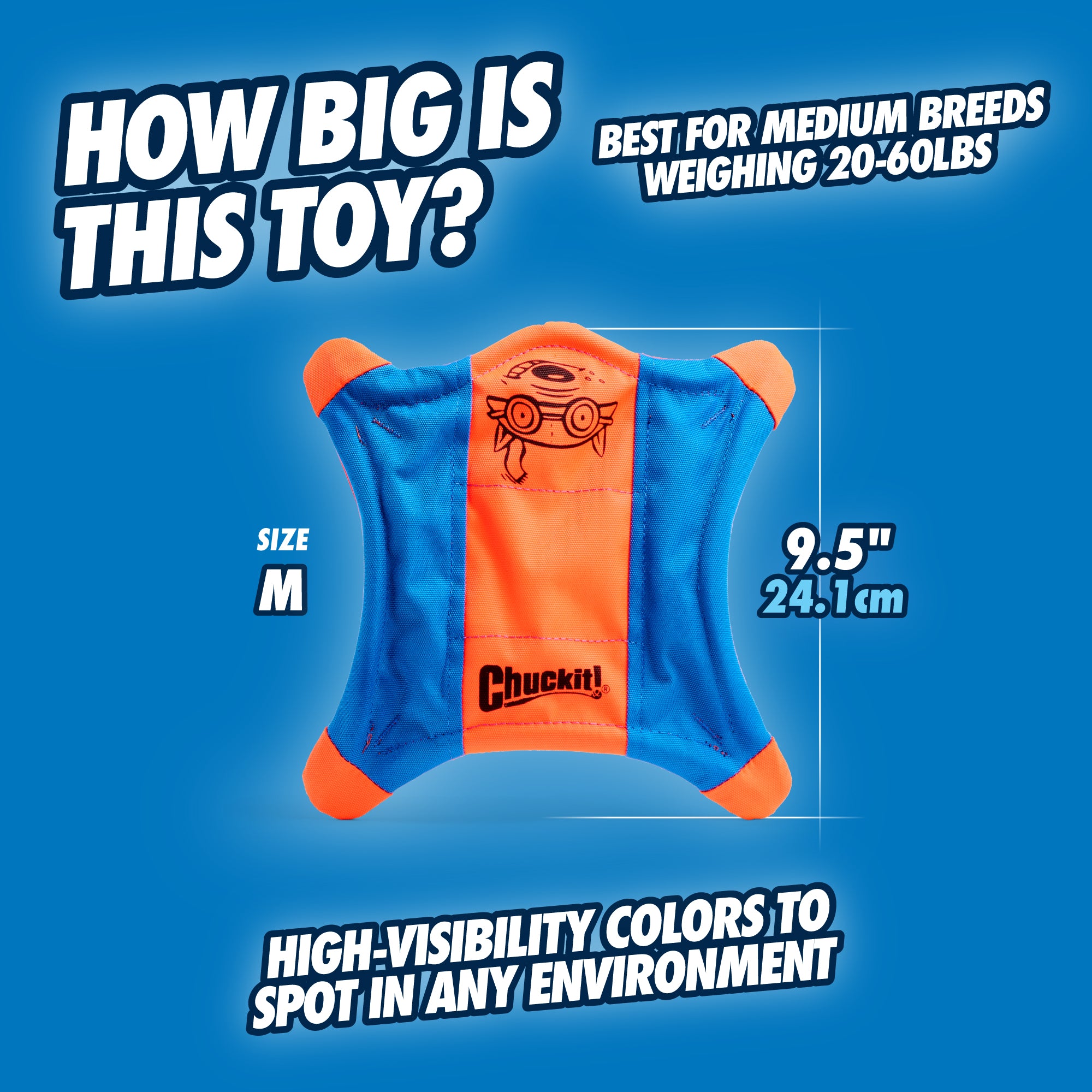 Chuckit! Flying Squirrel. SKUS: 0511300