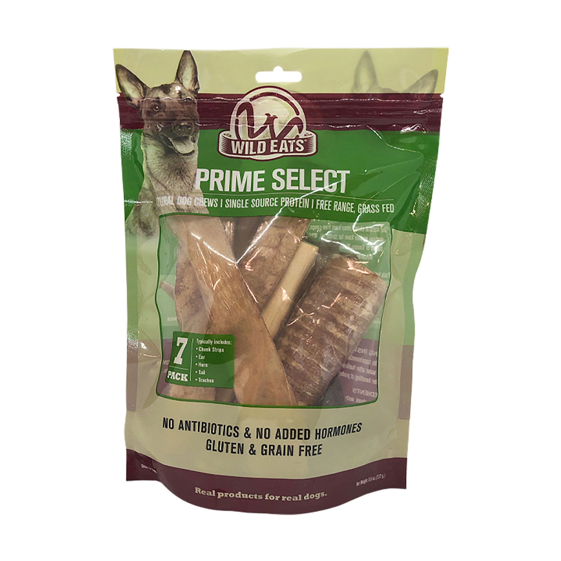 Introducing Wild Eats Prime Select Water Buffalo Variety Pack, natural dog chews that are protein-rich and support dental health. This 7-pack offers free-range, grass-fed goodness without antibiotics or added hormones; its gluten and grain-free for your pets ultimate wellbeing.