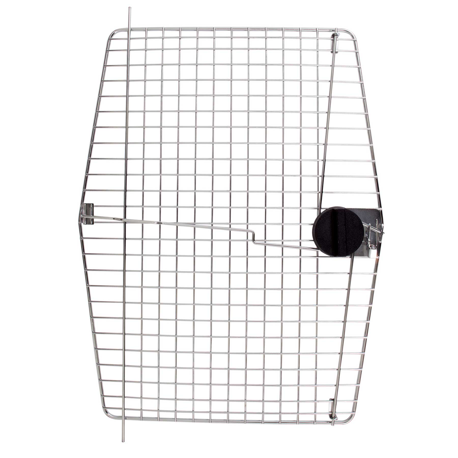 Hexagonal metal grid mesh with a black latch, ideal as a Pet-mates IATA Compliant Vaulted Replacement Door for Kennels 48, compatible with your Pet Porter® or Vari Kennel®.